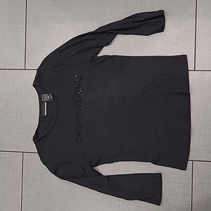 DKNY Jeans 3/4 Sleeve Tee Medium